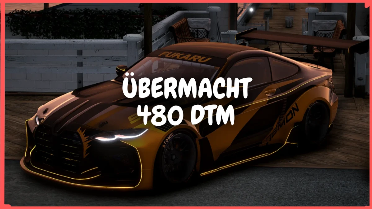Übermacht 480 DTM FiveM | Lore Friendly Race Car | Open Source